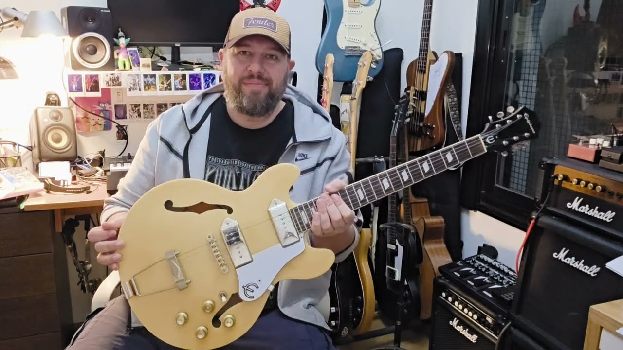 🎸 Review Guitarra Epiphone Casino Coupe, made in China 2015