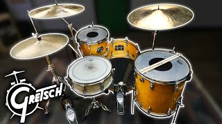 Buying and Fixing a Vintage Gretsch Drum Set - 1970s Gretsch Kit!