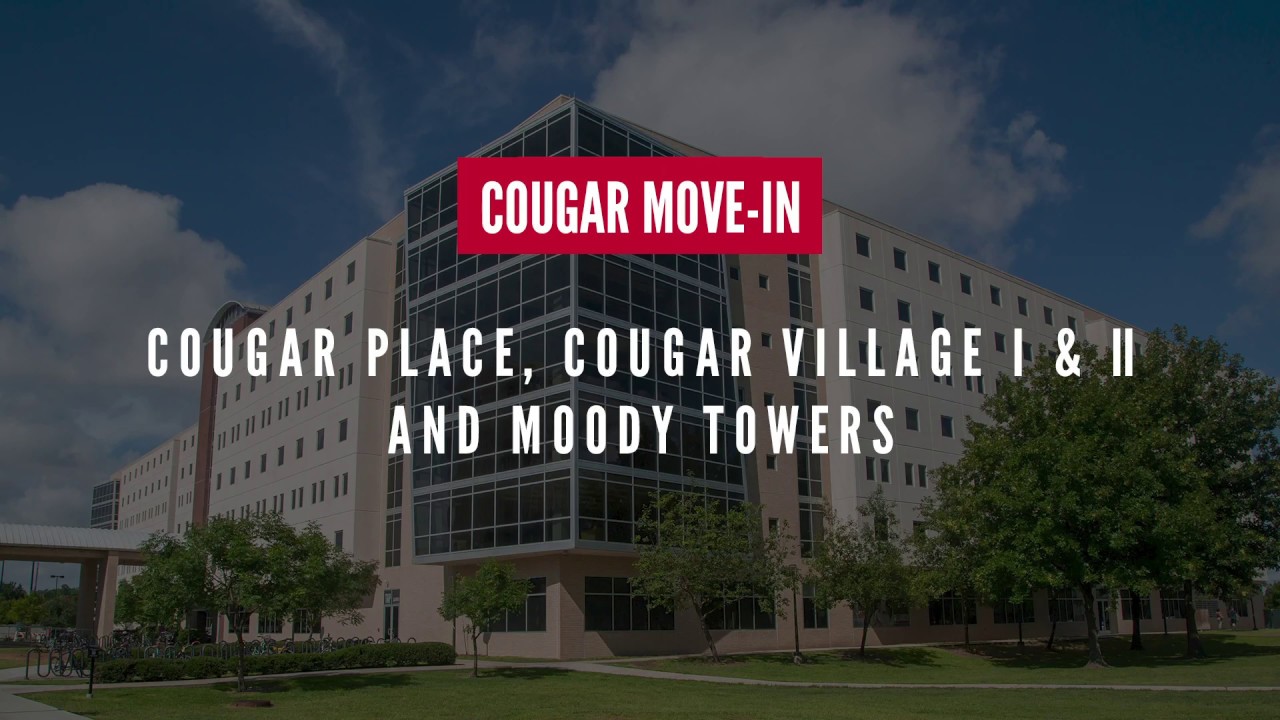 2019 Cougar MoveIn Cougar Place, Cougar Village I & II and Moody
