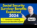 Former ssa insider maximize survivor widow spouse benefits explained socialsecurity medicare