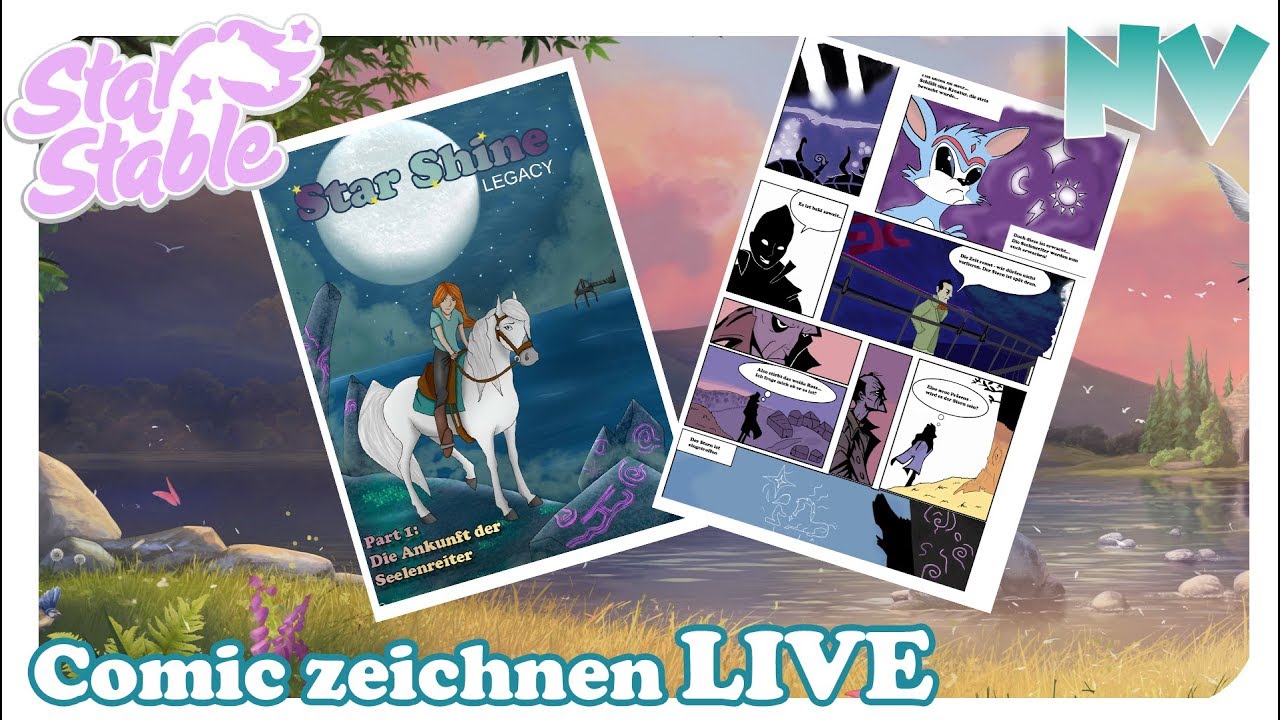 🔴 Star Stable Online Comic [ Sso ] : Die Outlines müssen her :D ...