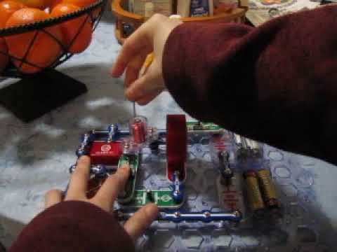 Snap Circuits Extreme | Project 678: Alarm Paperclip Vibrator
