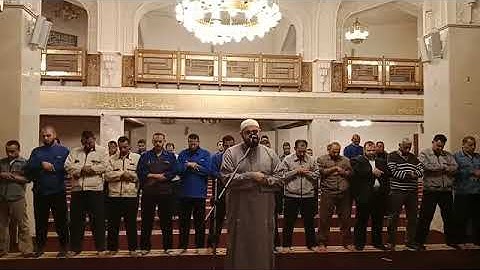 ءإله مع الله! تلاوة من صلاة العشاء .. صابر صالح