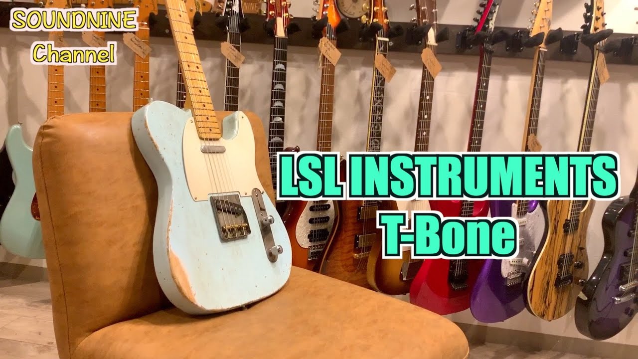 LSL INSTRUMENTS】T-Bone Sonic Blue【商品紹介】 - YouTube