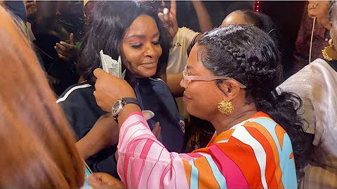 FAITHIA BALOGUN MADE STATEMENT AT TOYOSI ADESANYA BIRTHDAY PARTY HOSTED BY LAIDE BAKARE