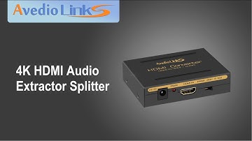 Avedio Links│4K HDMI Audio Extractor Splitter