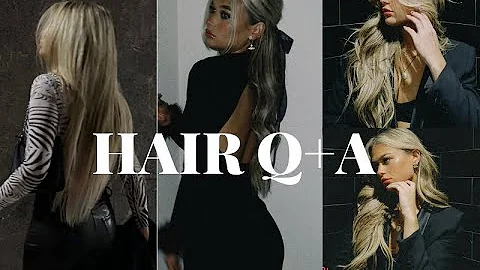 hair q+a and how I curl my hair!