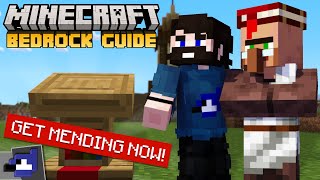 Get MENDING NOW - Before It's TOO LATE! | Minecraft Bedrock Guide 1.20