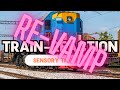 Trains and calm music  autism sensory therapy