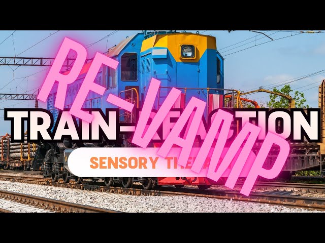 Trains and Calm Music || Autism Sensory Therapy class=