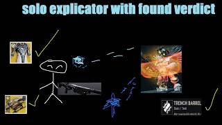 solo explicator with op shotgun - monument of triumph