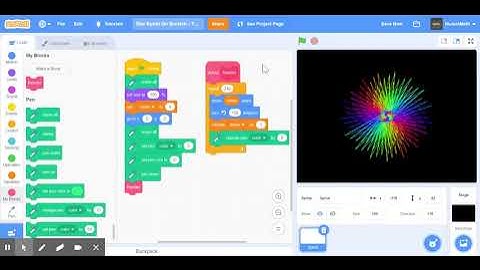 How To Make A Star Spiral On Scratch