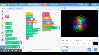 How To Make A Star Spiral On Scratch
