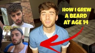 How I Grew A Beard At Age 14!