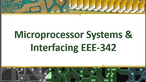 Microprocessor Systems & Interfacing EEE-342| #MUM_code | atmega328p | 2021 |