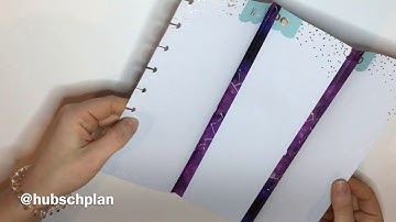 DIY with Me: Wellness Happy Planner Tri-Fold