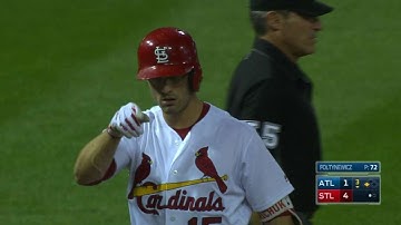 ATL@STL: Grichuk rips an RBI triple to left