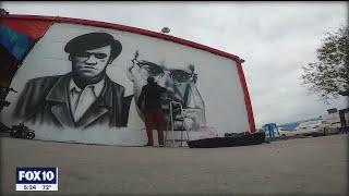 Valley artists mark Black History Month with 28 murals | FOX 10 News