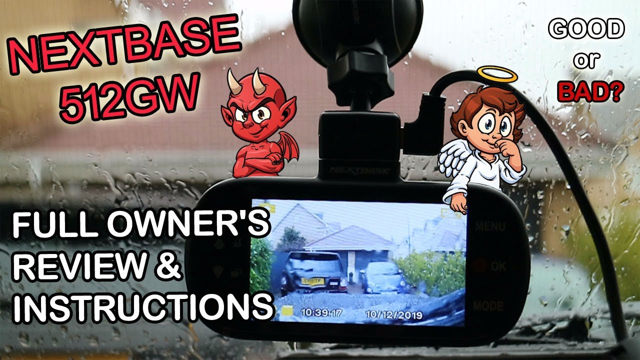 Nextbase 512GW Dash Cam Owners Review with Instructions & How to Use