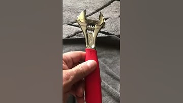 Snap on ajustable wrench
