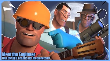 [SFM] Meet the Engineer (but the BLU Team is 𝙉𝙊𝙏 Incompetent)