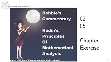 Chapter 02 Exercise 05 - Baby Rudin - Principles of Mathematical Analysis, solutions