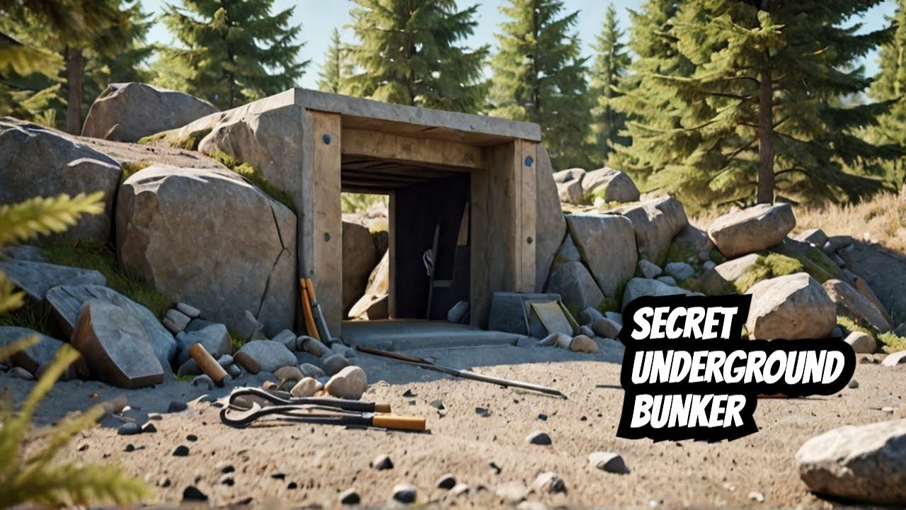 I Built a SECRET Underground Survival Bunker in 24 Hours! - YouTube