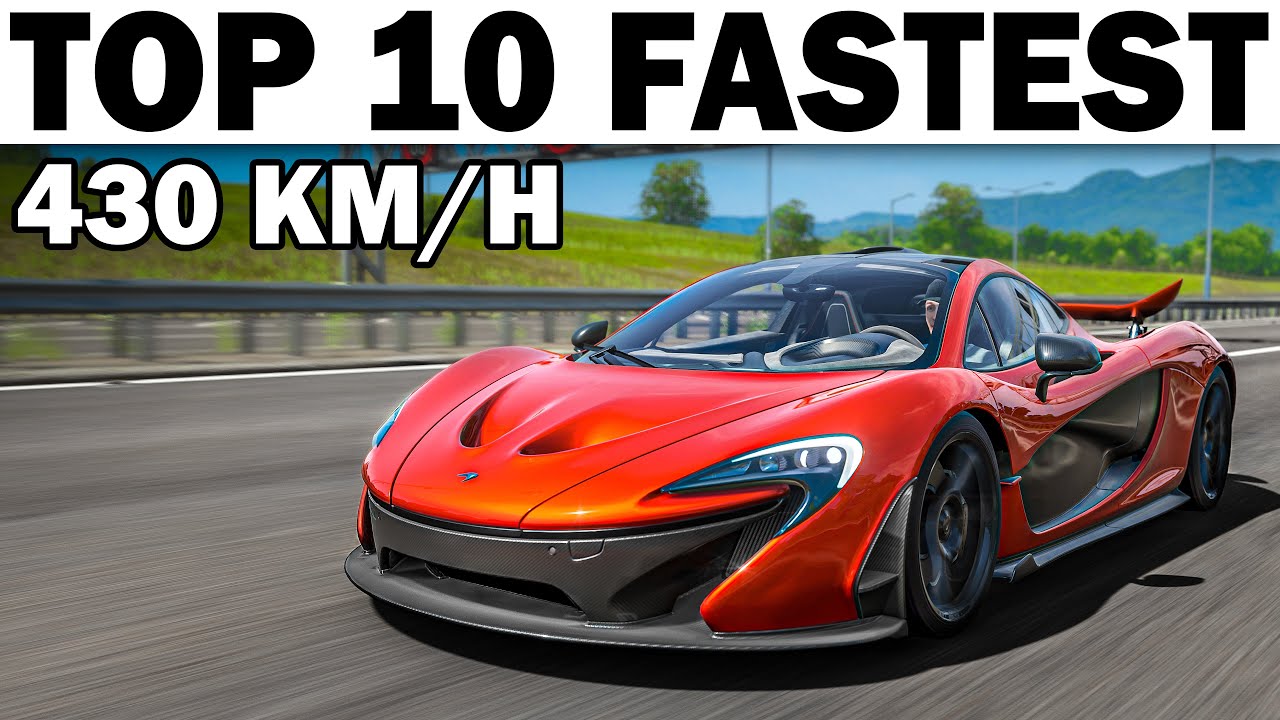 Top 10 Fastest Hybrid's In Forza Horizon 4!