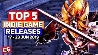 Top 5 Best Indie Game New Releases: 17 - 23 Jun 2019 (Upcoming Indie Games) [Sponsor: Driven Out]