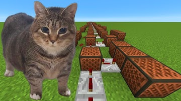 How to make "OIIA Cat" | Minecraft Note Block Tutorial!