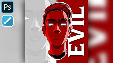 Step by Step Vector art on Android | Neon Vector editing | Infinite Design | Photoshop Touch CC