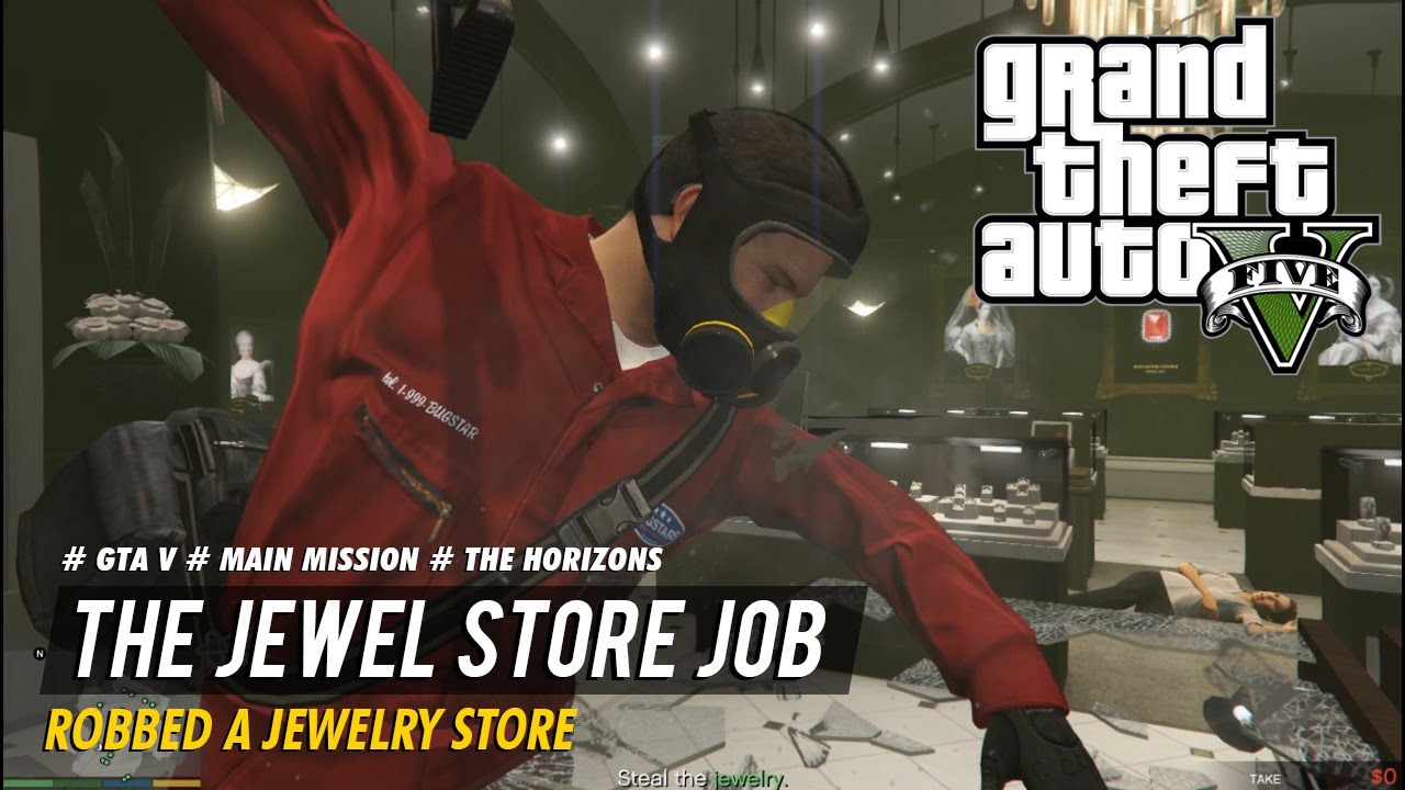 The Jewel Store Job GTA 5 Mission Walkthrough The Horizons YouTube Maxresdefault 