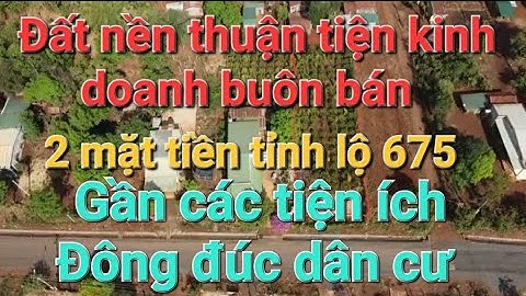 Bán đất nền 10x45(200m thổ cư) 2 mặt tiền  tỉnh lộ 675 giá 650tr có thương lượng nhẹ tại chư prông