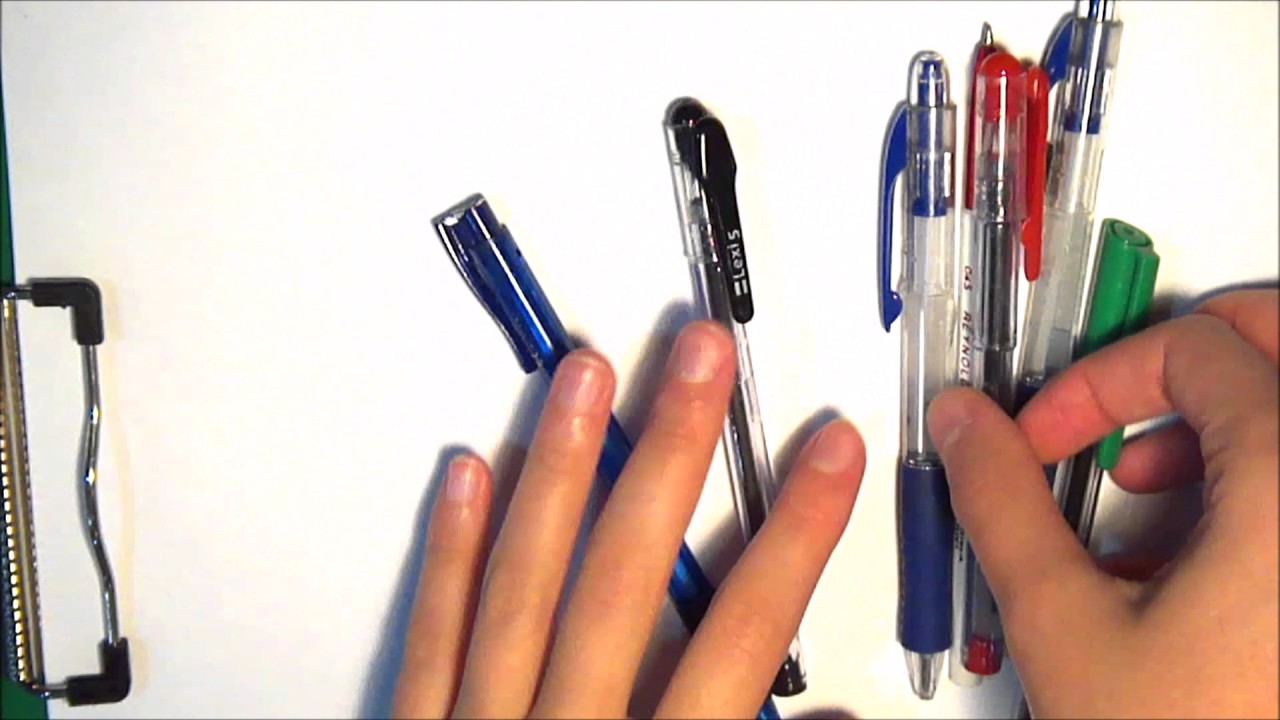 طريقة الرسم بالقلم الجاف - ballpoint pen drawing tech