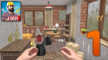 House Flipper Mobile - Gameplay Walkthrough Part 1 (iOS, Android)