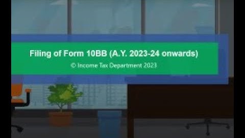Filing of Form 10BB