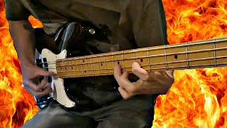 Funky Melodic Slap Bass Solo with Tapping