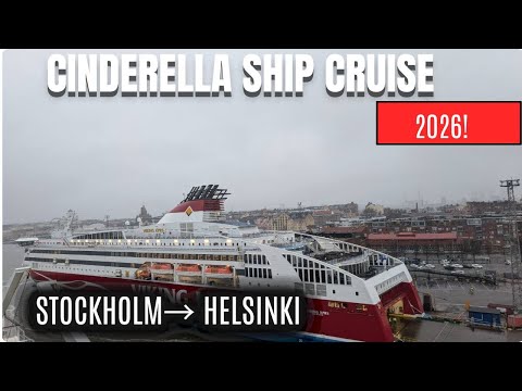 Stockholm to Helsinki Overnight Cruise in Viking Line Cinderella, Night Party & Cabin Tour