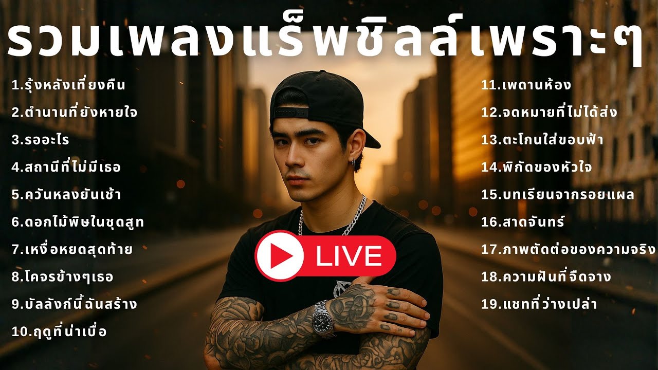 🔴LIVE รวมเพลงแร็พ ฮิพฮอพไทย | RAP ZONE-แรพโซน2 - YouTube