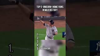 Top 5 Unicorn Home Runs In Mlb History