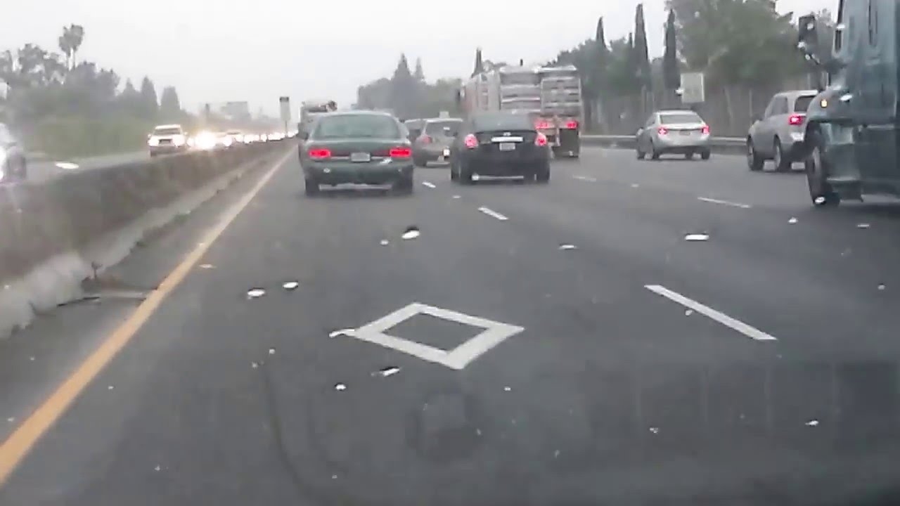 Elk Grove's Bumper-to-Bumper Carpool Traffic - A Typical Morning Commute