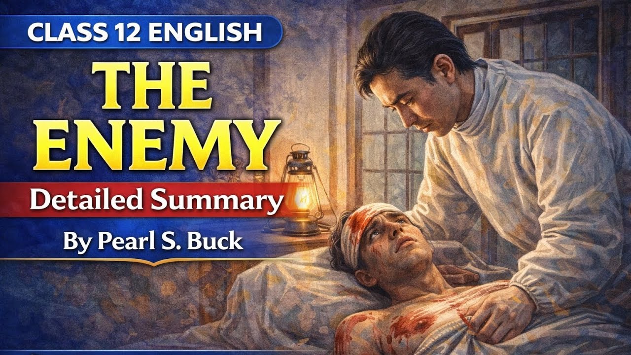 The Enemy – Class 12 English | Detailed & Easy Summary | Flamingo