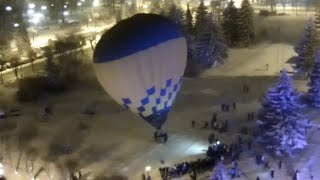Воздушный шар на Рождество