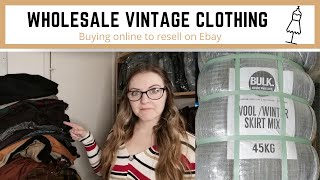 Wholesale Vintage Clothing | Buying online to resell on Ebay | UK Ebay Reseller | Bulk Vintage Haul
