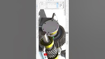Assembly of Helical Gear Box  (link in Description)  #shorts #tutorial #designwithajay #trend #ajay