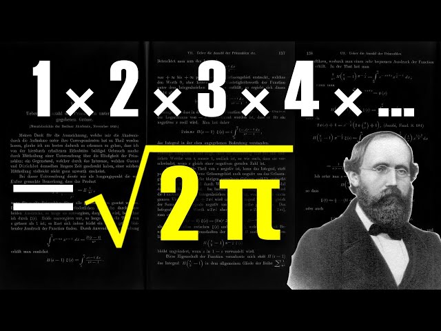 自然数の無限積は√2π【解析接続とは?】/ The infinite product of natural numbers is sqrt(2*pi).