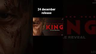 sharukh Khan new movie release king 24 december india king khan #bollywood #sharukhkhan #india