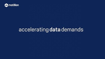 Matillion is the Data Productivity Cloud
