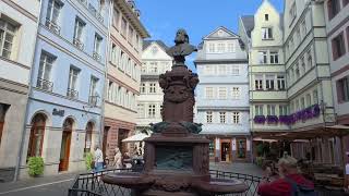 Walking Through Frankfurt Old Town (Altstadt)  🇩🇪 | Germany