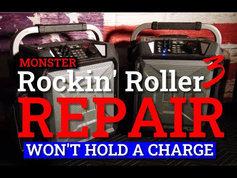 Monster Rockin Roller 3 Repair - Battery Replacement